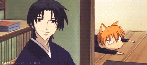 kyo sohma with cat funko