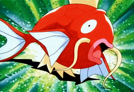 magikarp flopping action