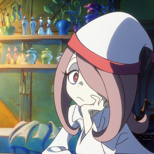 little witch academia statue