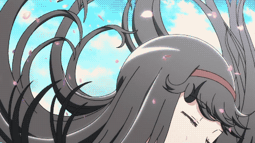 akemi homura hair flick akemi homura hair flick