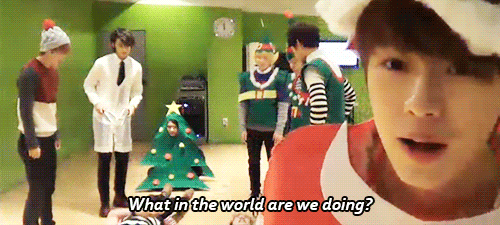 Resultado de imagen para kpop funny christmas gif