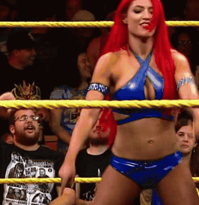 The end of match 6. eva marie. 