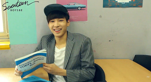 Image result for seventeen book gif