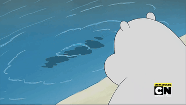 we bare bears seal plush