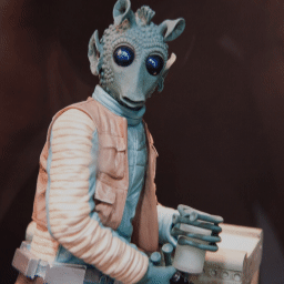 Greedo was a Rodian bounty hunter, standing at 1.74 meters, during the age ...