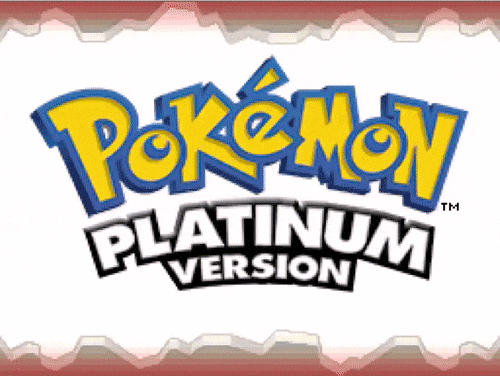 Resultado de imagen de pokémon platino logo