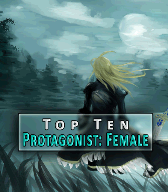 top 10 protagonist: female