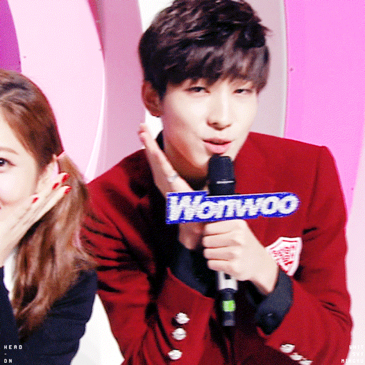 jeon wonwoo, backup: monsta x minhyuk & up10tion wooshin wonwoo
