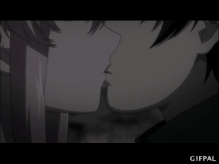 Kiss gif anime Anime Girl