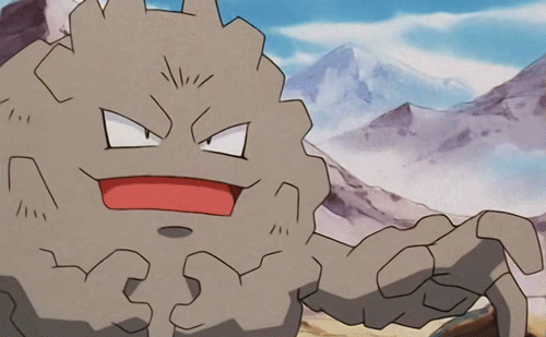 Image result for geodude gif