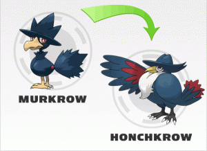 Pokemon Murkrow Evolution Chart
