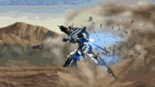 Batalla Gundam Barbato en Mobile Suit Gundam