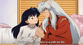Inuyasha And Kagome Almost Kiss Anime Amino