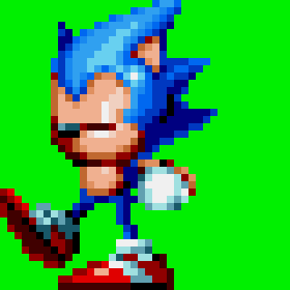 sonic mania ghz act 1 water sprites