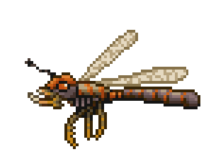 New Improved Antlion Striker Terrarian Amino