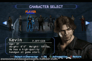 resident evil outbreak file 2 characters