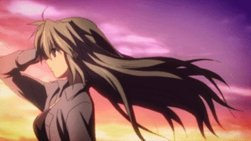 Anime Girl Hair Blowing - 2024 HairStyles Ideas