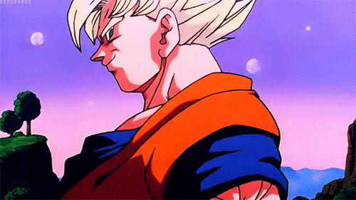 goku thumbs up