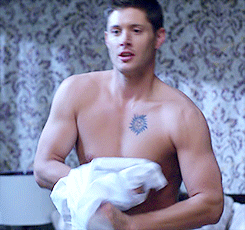 dean winchester no shirt
