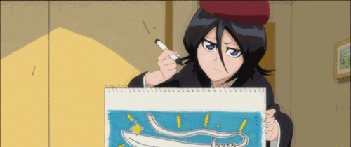Rukia's Drawings xD | Anime Amino