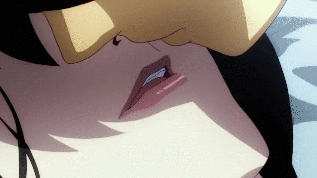 Anime kissing gifs
