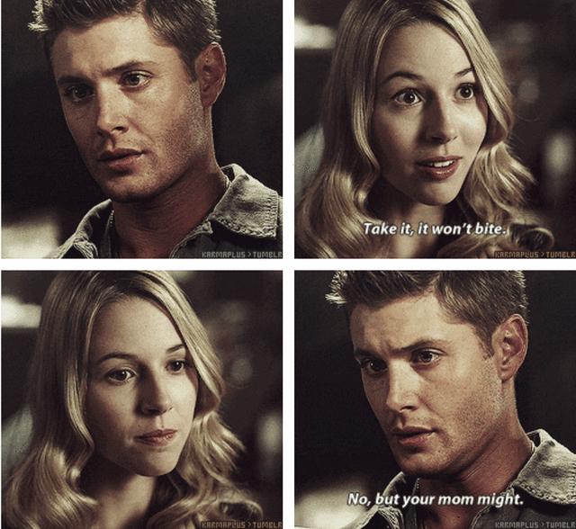 I can see Dean is pushing Jo away, but I still don't know why. 