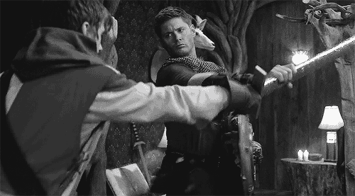 Image result for dean winchester badass gif