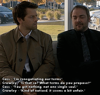 Favourite Crowley quote? | Supernatural Amino