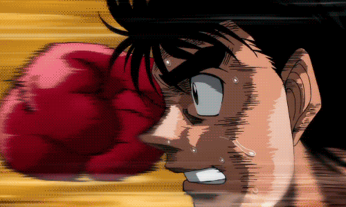 In the series Ippo has been trying to evolve the Dempsey Roll... ｅｖｏｌｕｔｉｏｎｓ...