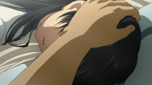 Anime shower deepthroat massage