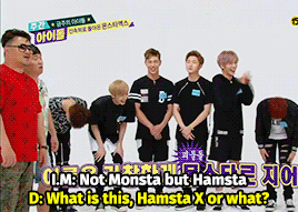 Monsta X On Weekly Idol The Dancing To Sistar Songs And Being Called Hamster X Because They Barely Can Go Out Had Me With Tears In My Eyes Monsta X On Weekly Idol The Dancing To Sistar Songs And Being Called Hamster X Because They Barely Can Go Out Had Me With Tears In My Eyes