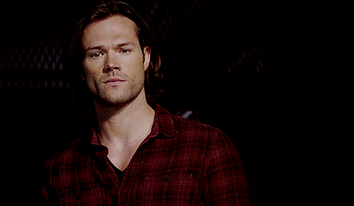 Sam Winchester + THIS RED SHIRT.