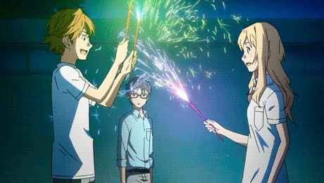 Anime Fireworks GIF by animatr - Find & Share on GIPHY