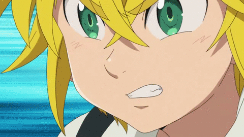meliodas smile