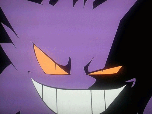 gengar pokemon smile gengar pokemon smile