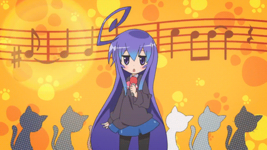 Anime Karaoke Gif