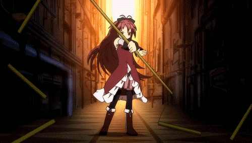 anime with short spear girl anime with short spear girl
