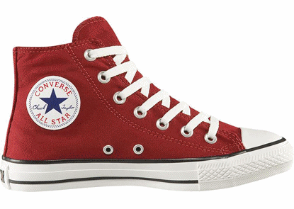 converse logo on shoes