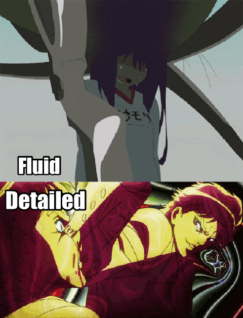 Animation Fluid Vs Detailed Anime Amino Animation Fluid Vs Detailed Anime Amino