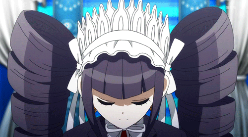 celestia danganronpa gif