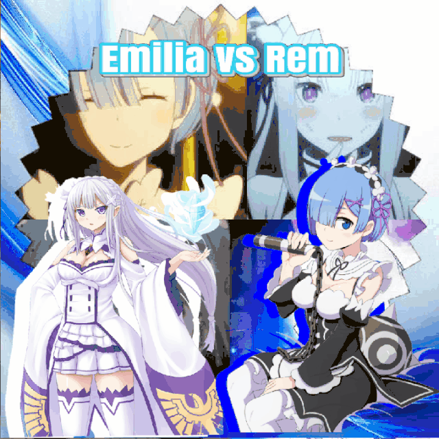 Emilia vs Rem.