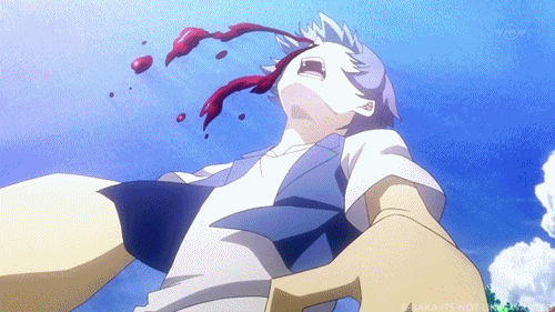 Featured image of post Anime Blood Nose Gif - If there were books instead of anime, then every kiss would take a whole page.