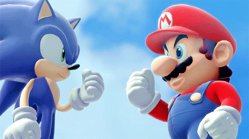 Image result for Mario sonic tokyo 2020 gif