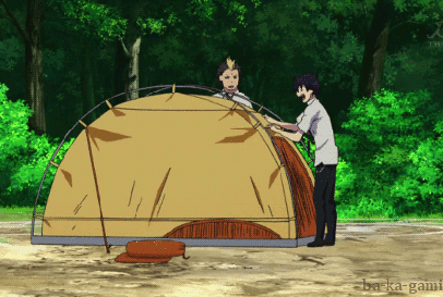 😂 Camping 😍 | Anime Amino