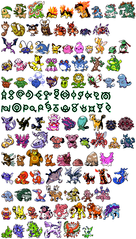 Gen 2 sprites | Wiki | Pokémon Amino