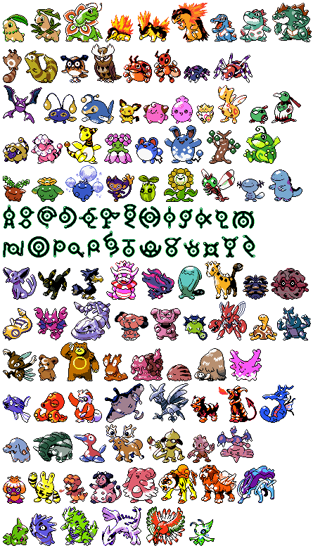 Gen 2 Sprites Wiki Pokémon Amino