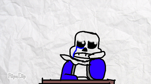 Sans crying | Undertale Amino