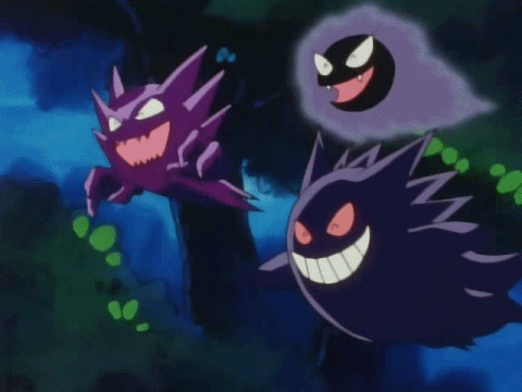 Gastly, Haunter y Gengar - Ultra-Halloween 2018 Gastly, Haunter y Gengar - Ultra-Halloween 2018