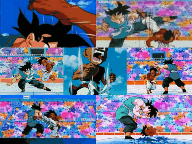 Goku vs UUB | Anime Amino
