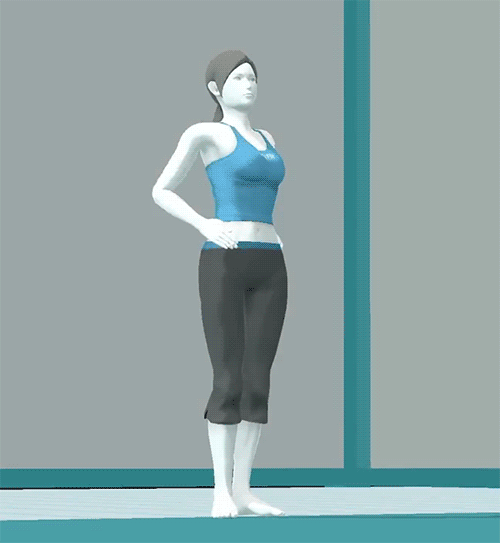 Wii Fit Trainer Guide Step Up The Intensity Smash Amino 